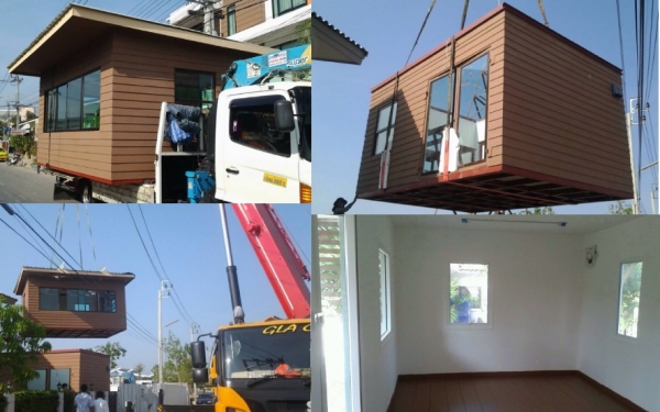 ขายบ้านน๊อคดาวน์ราคาเริ่มที่ 100,000 บาท พร้อมส่ง กทม