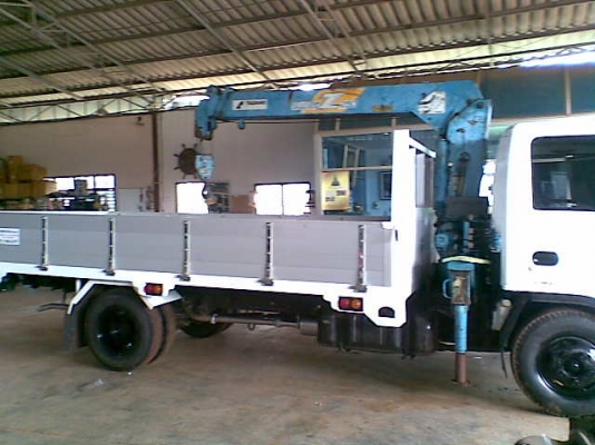 ขายอีซูซุ 6 ล้อ NPR 140 แรงม้า ติดเครนทาดาโน่ 2.5 ตัน 4 ปลอก ขายอีซูซุ 6 ล้อ NPR 140 แรงม้า ติดเครนทาดาโน่ 2.5 ตัน 4 ปลอก