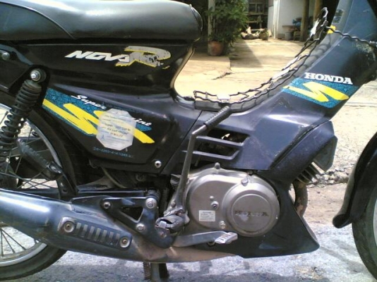 ขายHonda NovaR ทะเบียนพร้อมชุดโอนเดิมแห้งๆสมบูรณ์มากครับรถพร้อมใช้งาน ขาย 5900 บาท