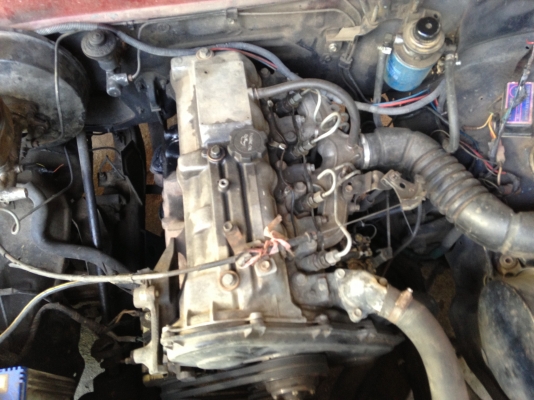 เครื่องเกียร์big-m being,toyota2l,4d56