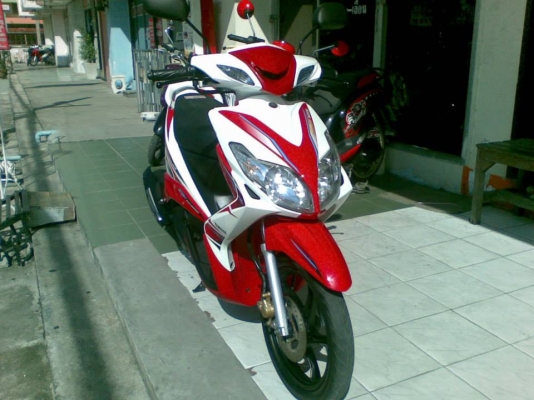 ขายถูก Mio 125 MX (ล้อแม็กซ์) ตัวท๊อป ปลายปี 2555 รถ 6 เดือน เพียง 22000 บาท