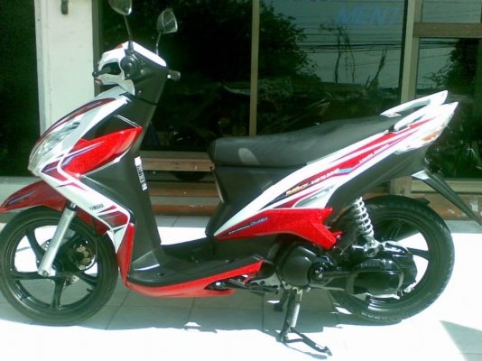ขายถูก Mio 125 MX (ล้อแม็กซ์) ตัวท๊อป ปลายปี 2555 รถ 6 เดือน เพียง 22000 บาท