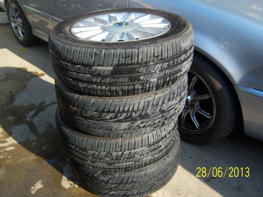 ขายแม็ก นิสสันทีน่า พร้อมยาง ขอบ 15