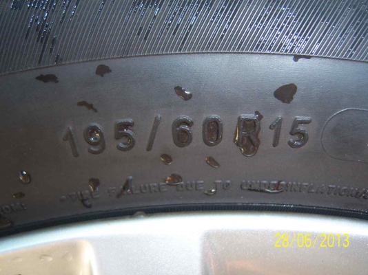 ขายแม็ก นิสสันทีน่า พร้อมยาง ขอบ 15