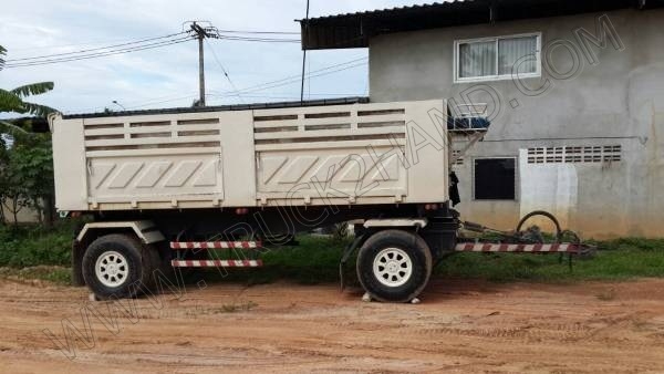 หางพ่วงดั๊มพ์ สามมิตร ลอนเฉียง หางพ่วงดั๊มพ์ สามมิตร ลอนเฉียง