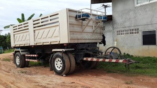 หางพ่วงดั๊มพ์ สามมิตร ลอนเฉียง