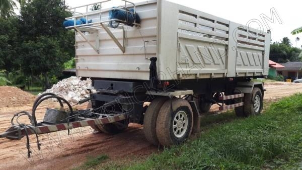 หางพ่วงดั๊มพ์ สามมิตร ลอนเฉียง หางพ่วงดั๊มพ์ สามมิตร ลอนเฉียง