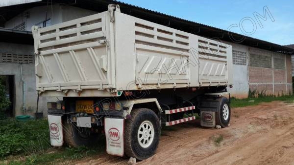 หางพ่วงดั๊มพ์ สามมิตร ลอนเฉียง หางพ่วงดั๊มพ์ สามมิตร ลอนเฉียง