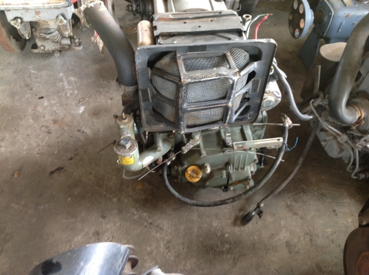 ขายเครื่อง 2 สูบดีเซลเก่าญี่ปุ่นยี่ห้อ ยันม่าร์ รุ่น 2HS66 ขนาด 9.5 แรงม้า สภาพสวยสตาร์ดกุญแจ