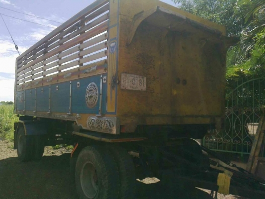 ขายหางพ่วง 2 เพลา ดั๊มเนียมเกษตร 6.40 เมตร