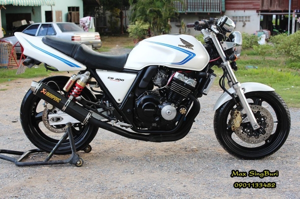 แม็กสิงห์บุรี//CB400 ปี98 เวอชั่น S สภาพสวยสุดๆ หล่อๆจริงๆ ท่อแต่ง อินวอย 69000 ด่วน