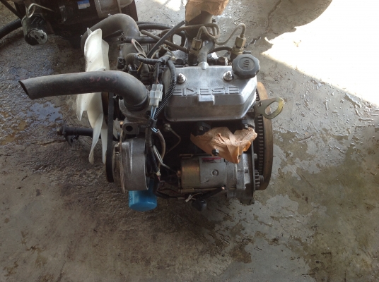 ขายเครื่องดีเซลเก่าญี่ปุ่น 2 สูบ ยี่ห้อ iseki ขนาด 15 แรงสภาพสวยมากๆ