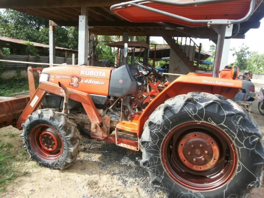 ปัญญาแทรคเตอร์มาแล้ว...จัดมาให้คับ คูโบต้า L4508 DI พร้อมใบมีด เดิมๆคับ พร้อมเล่มทะเบียน