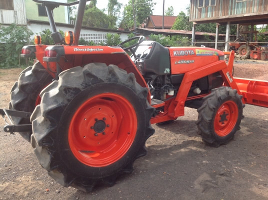 ปัญญาแทรคเตอร์มาแล้ว...จัดมาให้คับ คูโบต้า L4508 DI พร้อมใบมีด เดิมๆคับ พร้อมเล่มทะเบียน