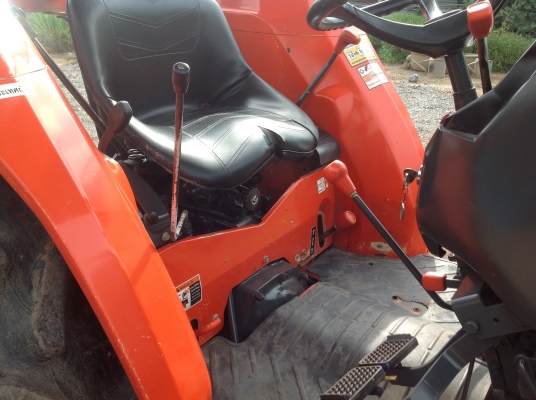 ปัญญาแทรคเตอร์มาแล้ว...จัดมาให้คับ คูโบต้า L4508 DI พร้อมใบมีด เดิมๆคับ พร้อมเล่มทะเบียน