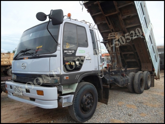 ขายด่วน รถบรรทุก 10 ล้อดั้ม HINO FM3H 195 แรง/ 2 เพลา สภาพเดิมๆ สวยพร้อมใช้งาน ราคาสุดคุ้ม