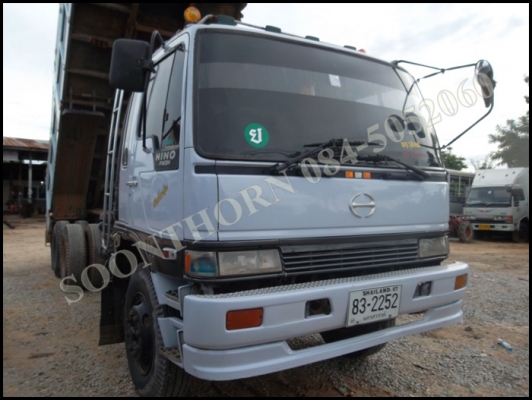 ขายด่วน รถบรรทุก 10 ล้อดั้ม HINO FM3H 195 แรง/ 2 เพลา สภาพเดิมๆ สวยพร้อมใช้งาน ราคาสุดคุ้ม