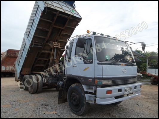 ขายด่วน รถบรรทุก 10 ล้อดั้ม HINO FM3H 195 แรง/ 2 เพลา สภาพเดิมๆ สวยพร้อมใช้งาน ราคาสุดคุ้ม