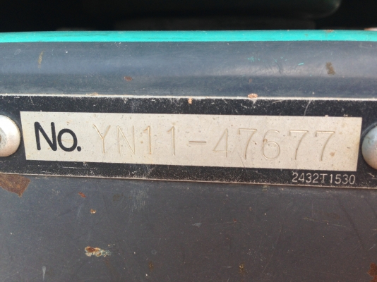 KOBELCO MARK 8 YN11 SK-200 รถสวยจัดทั้งคัน ใช้งาน 11,384 ชม. เครื่องแน่นแรงดี ภายในเก๋งสะอาดสวยครบ แอร์เย็น ภายนอกสวยจัดแห้งดีทั้งคัน บูมอาร์มไม่มีปะไม่มีดาม ช่วงล่างเอวแน่น โซ่กับใบหนาดีประมาณ 70\% พร้อมทำงานได้เลย เอกสารเล่มทะเบียนครบพร้อมโอน ราคาต่อรอง KOBELCO MARK 8 YN11 SK-200 รถสวยจัดทั้งคัน ใช้งาน 11,384 ชม. เครื่องแน่นแรงดี ภายในเก๋งสะอาดสวยครบ แอร์เย็น ภายนอกสวยจัดแห้งดีทั้งคัน บูมอาร์มไม่มีปะไม่มีดาม ช่วงล่างเอวแน่น โซ่กับใบหนาดีประมาณ 70\% พร้อมทำงานได้เลย เอกสารเล่มทะเบียนครบพร้อมโอน ราคาต่อรอง