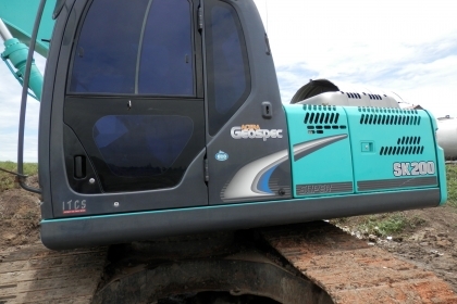 KOBELCO 200 MACK8 YN12 ใช้งาน7000ช.มเศษ รถทำงานอยู่