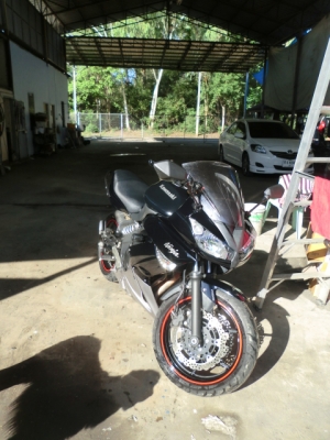 ขาย Kawasaki Ninja650 2010 ABS สีดำ สภาพดี