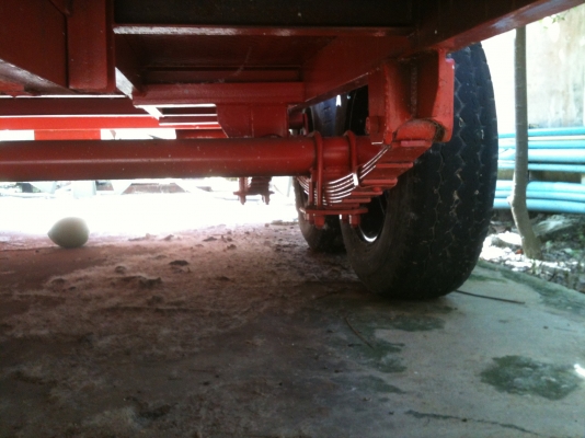 ขาย. เทลเลอร์พ่วงท้ายบรรทุกแมคโคร