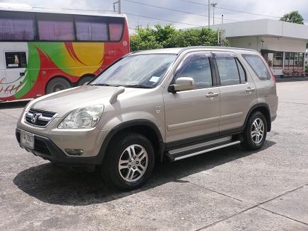 ขายรถ HONDA CRV 2.0 E i-VTEC ABS+AIRBAG ปี 2004 เกียร์ออโต้ ติดแก๊ส LPG หัวฉีด