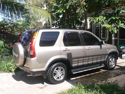 ขายรถ HONDA CRV 2.0 E i-VTEC ABS+AIRBAG ปี 2004 เกียร์ออโต้ ติดแก๊ส LPG หัวฉีด