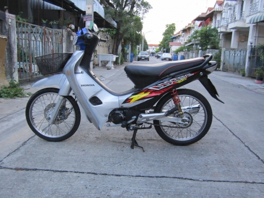 ยังไงก็ขาย wave100 Dปี48รถบ้านเครื่องเดิมๆชุดโอนครบ