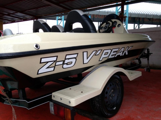ขายเรือแบส V-peak Z5 เครื่อง 115hp