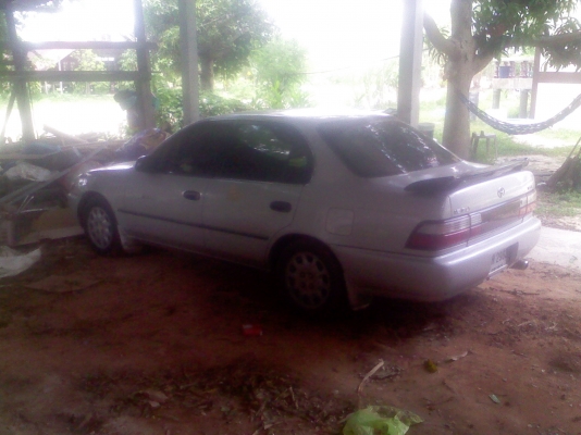 toyota corolla 1.6 LPG+น้ำมัน
