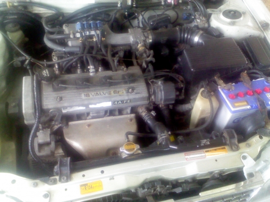 toyota corolla 1.6 LPG+น้ำมัน