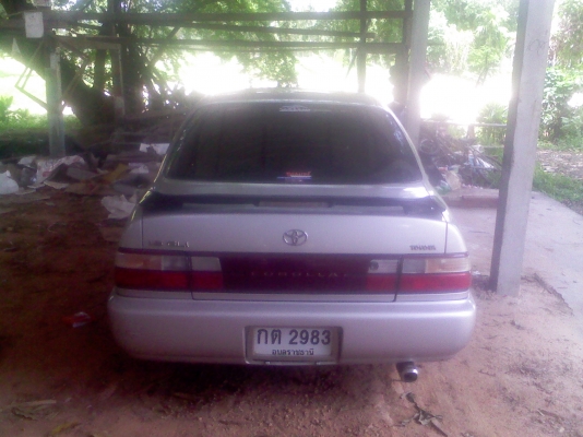 toyota corolla 1.6 LPG+น้ำมัน