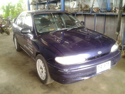 ขายเก๋ง HYUDAI ฮุนได เครื่องเบนซิน 1,500  เครื่องดี ทะเบียนครบ พร้อมโอน