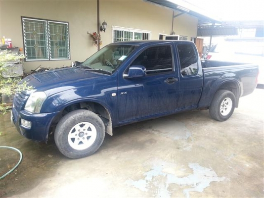 DMAX SXปี 04 สีน้ำเงิน พาวเวอร์ ยางใหม่ เครื่องดี ต่อรองได้คับ