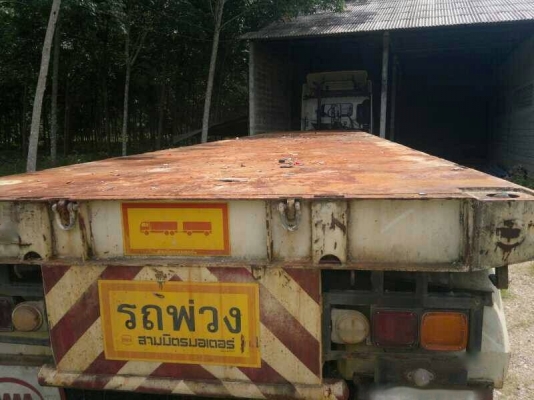 ขาย หาง พี้นเรียบ 3 เพลา แท้ ปี 51    สนใจติดต่อ 081 - 6079515