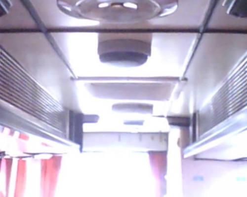 รถบัสเเอร์นิสสันpe6เครืองนอน220เเรงเเอร์ไฟฟ้าเเยกเครืองปั่น