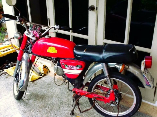 ขาย A100 โครงเข็น ทะเบียนโครงเล่มเขียวขาดต่อ 1 ปี หูเึครื่องเวฟ