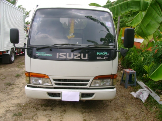 ISUZU NKR 58 E เครื่อง 4 BE1  110 HP. แรงบรรทุก 4 ล้อไม่ติดเวลา