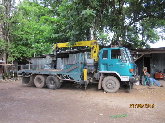 ขาย รถบรรทุก 10ล้อ 1 เพลาพร้อมเครน 3.TON