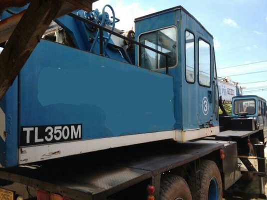 ขายรถเครน 12 ล้อ 35 ตัน TADANO TL 350 M เอกสารเล่มทะเบียน