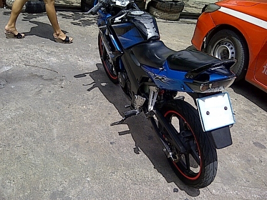 CBR150Rสีดำปี51ไมล์เหลือง มือเดียว รถสวย