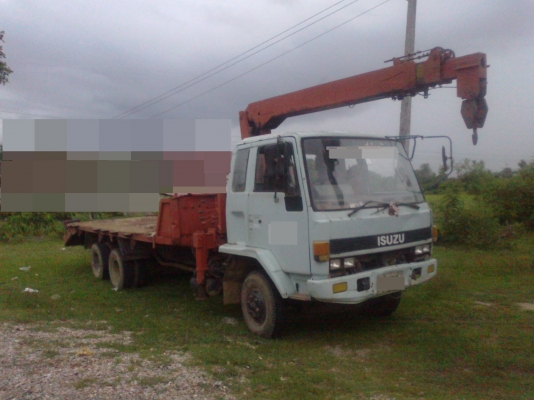 ขายรถ10ล้อล็อคกี้ติดเครน4ตันพร้อมใช้งาน