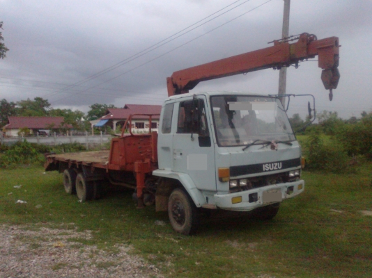 ขายรถ10ล้อล็อคกี้ติดเครน4ตันพร้อมใช้งาน