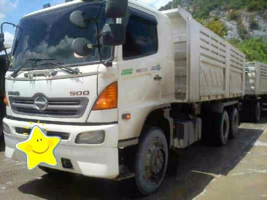 ขายฮีโน่ ซีรี5 พ่วง ดั๊ม กระบะสมมิตร ราคา3,380,000 บาท เจ้าของขายเอง ราคาต่อรองได้