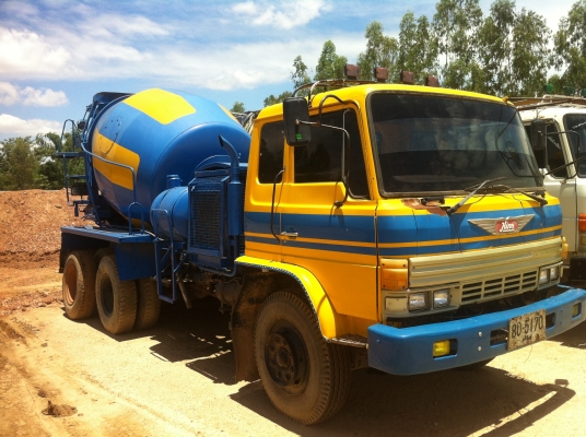 ขายรถโม่ปูน. F18. เครื่องเดิมเกียเดิม. โม่6คิว. เอกสารพร้อมโอน. 089-7088771