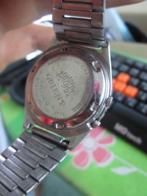 ORIENT ระบบออโต้ หน้าปัดขาวหลักทอง ORIENT ระบบออโต้ หน้าปัดขาวหลักทอง