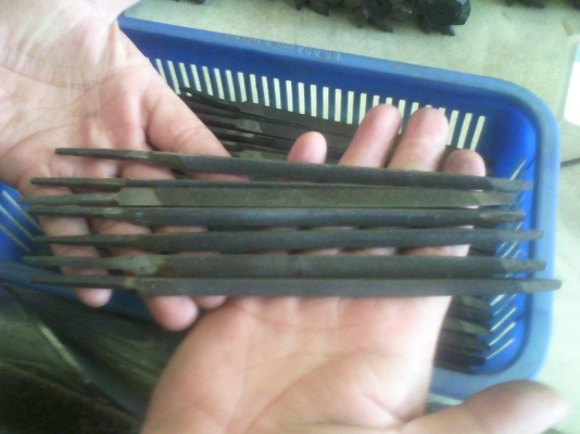 ตะไปสามเหลี่ยมของใหม่(เก่าเก็บ) เอาไว้แต่งมุมหรือแต่งคมเลื่อยและงานอื่นๆ