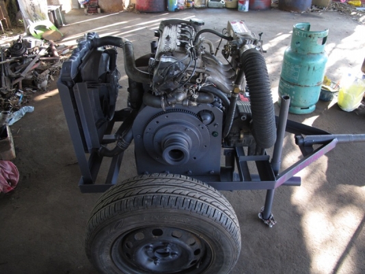 ขายเครื่องสูบน้ำใช้แก๊ส LPG 100\%ราคา 30000