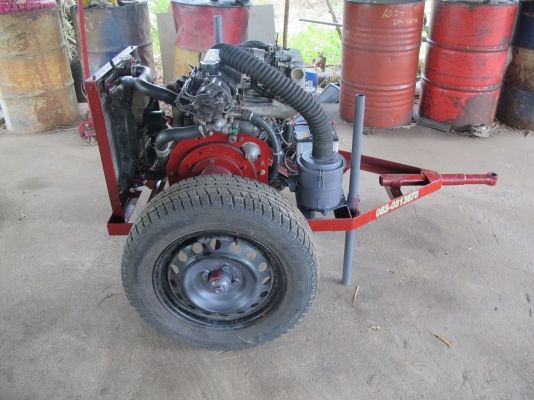 ขายเครื่องสูบน้ำใช้แก๊ส LPG 100\%ราคา 30000